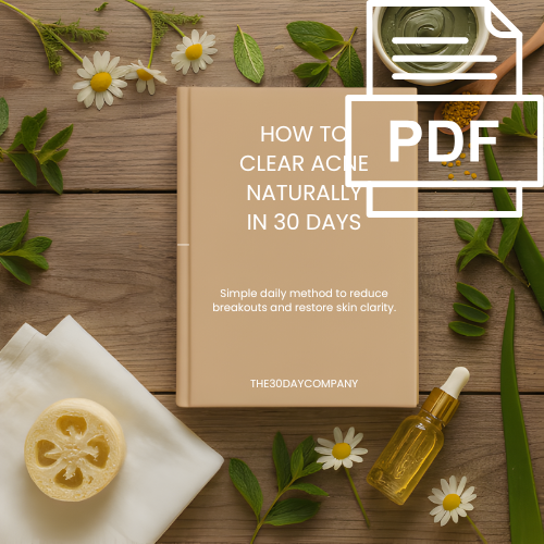 Clear Acne Naturally PDF